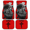 Elric Brothers Car Floor Mats Custom Fullmetal Alchemist Anime - Gearcarcover - 1