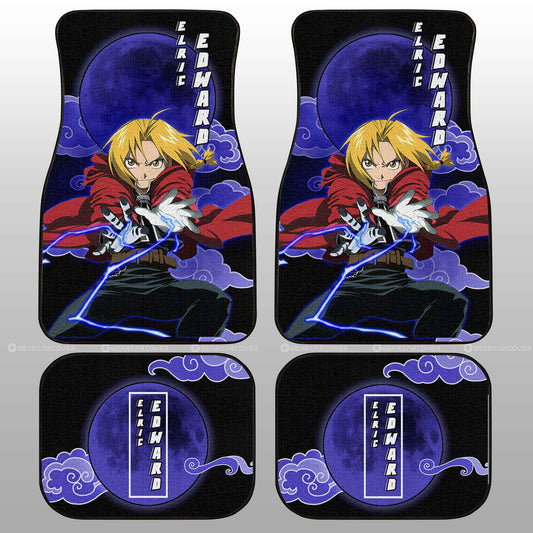 Elric Edward Car Floor Mats Custom Anime Fullmetal Alchemist Car Interior Accessories - Gearcarcover - 2