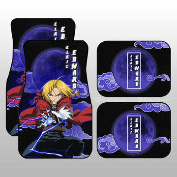 Elric Edward Car Floor Mats Custom Anime Fullmetal Alchemist Car Interior Accessories - Gearcarcover - 1