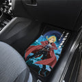 Elric Edward Car Floor Mats Custom Fullmetal Alchemist Anime Car Interior Accessories - Gearcarcover - 4