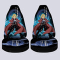 Elric Edward Car Seat Covers Custom Fullmetal Alchemist Anime Car Interior Accessories - Gearcarcover - 4