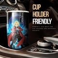 Elric Edward Tumbler Cup Custom Fullmetal Alchemist Anime Car Interior Accessories - Gearcarcover - 2