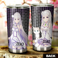 Emilia Puck Tumbler Cup Custom Anime Re:Zero Car Accessories - Gearcarcover - 3