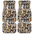 Emotional Faces Dog Car Floor Mats Custom Dog Car Accessories Gift Idea - Gearcarcover - 1