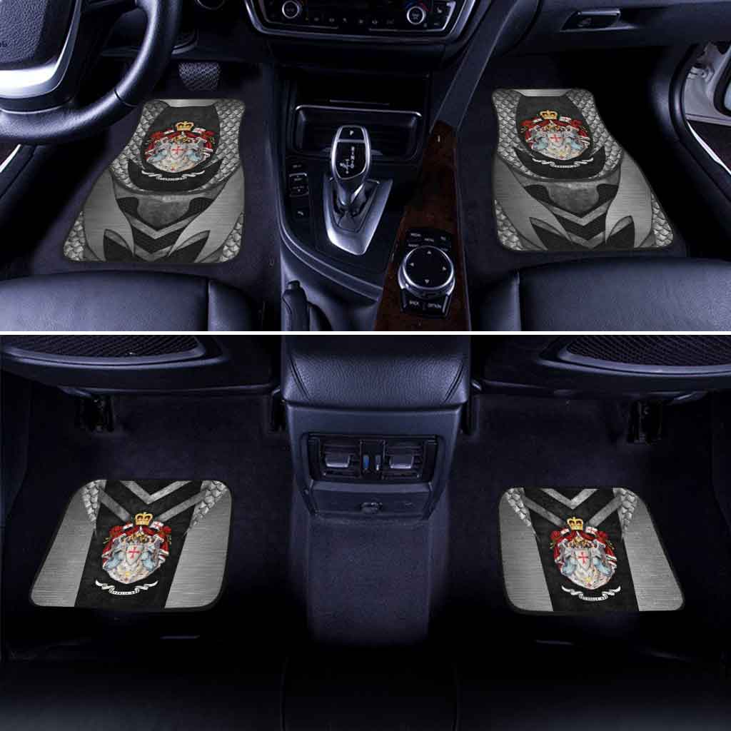 England Knights Templar Car Floor Mats Custom Car Accessories - Gearcarcover - 1