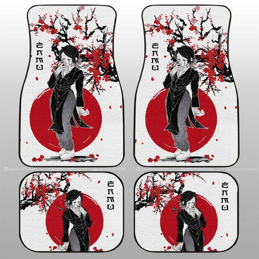 Enmu Car Floor Mats Custom Japan Style Demon Slayer Anime Car Accessories - Gearcarcover - 2