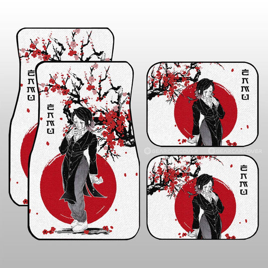 Enmu Car Floor Mats Custom Japan Style Demon Slayer Anime Car Accessories - Gearcarcover - 1