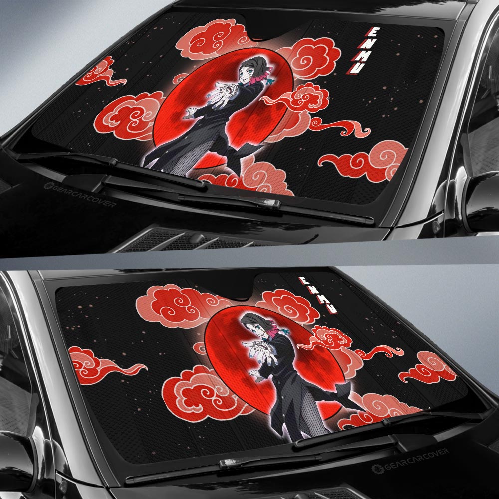 Enmu Car Sunshade Custom Demon Slayer Anime Car Accessories - Gearcarcover - 2