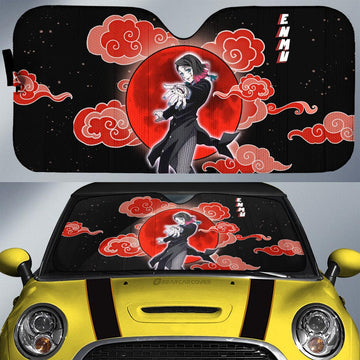 Enmu Car Sunshade Custom Demon Slayer Anime Car Accessories - Gearcarcover - 1