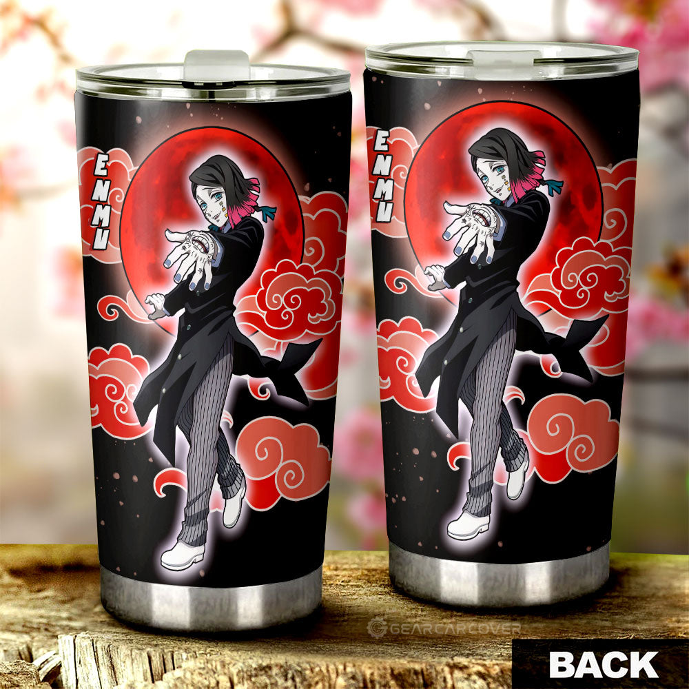 Enmu Tumbler Cup Custom Demon Slayer Anime Car Accessories - Gearcarcover - 3