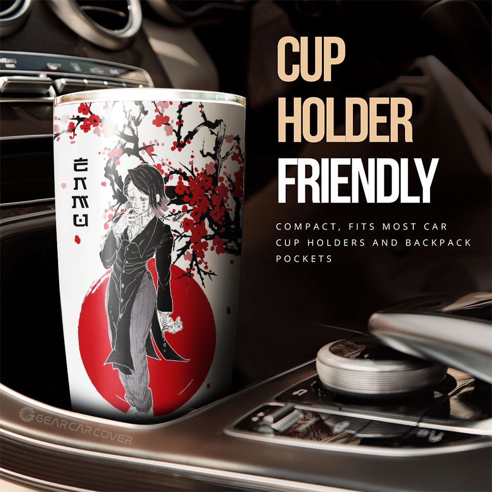 Enmu Tumbler Cup Custom Japan Style Demon Slayer Anime Car Accessories - Gearcarcover - 2