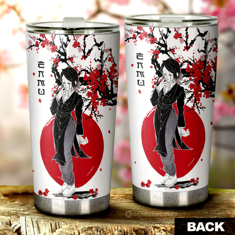 Enmu Tumbler Cup Custom Japan Style Demon Slayer Anime Car Accessories - Gearcarcover - 3