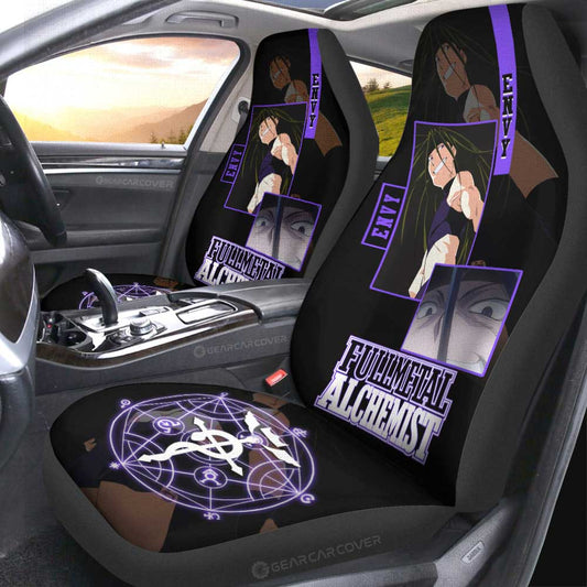 Envy Car Seat Covers Custom Fullmetal Alchemist Anime - Gearcarcover - 2