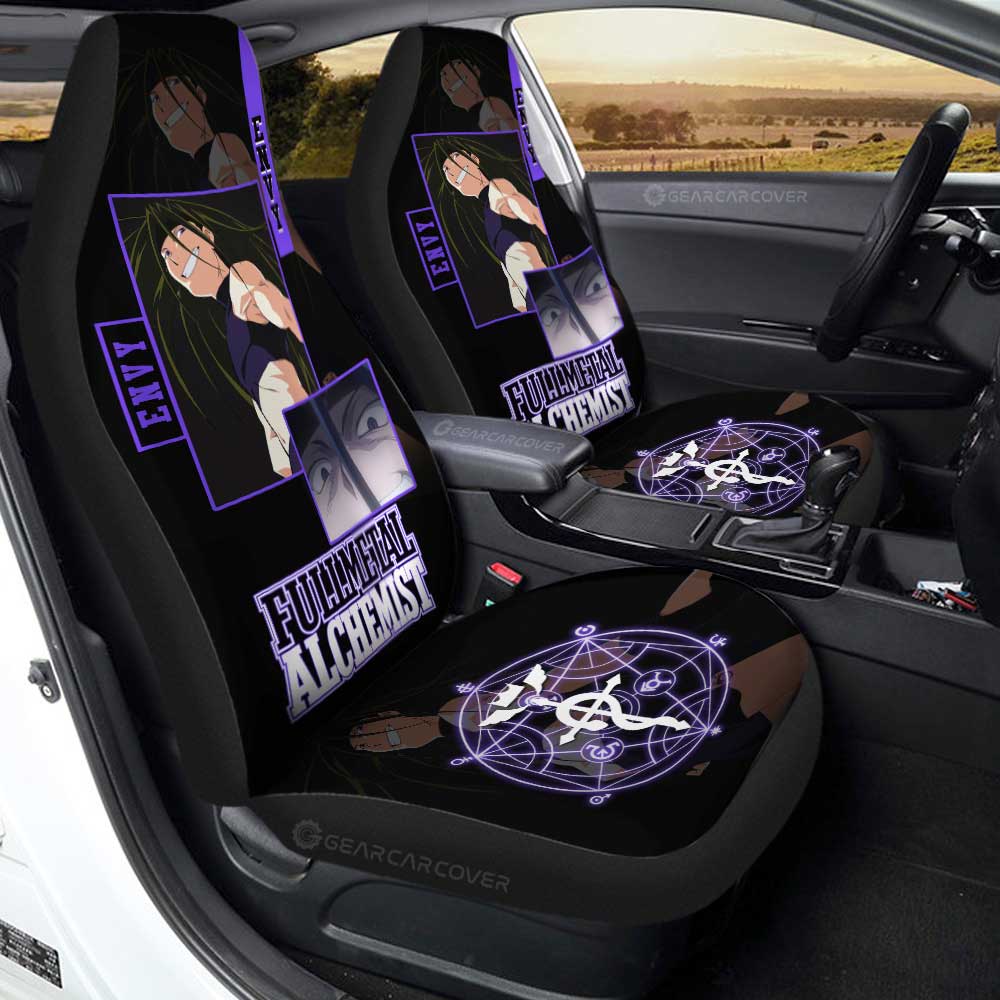 Envy Car Seat Covers Custom Fullmetal Alchemist Anime - Gearcarcover - 1