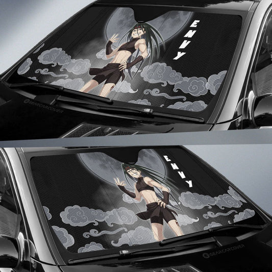 Envy Car Sunshade Custom Fullmetal Alchemist Anime Car Accessories - Gearcarcover - 2