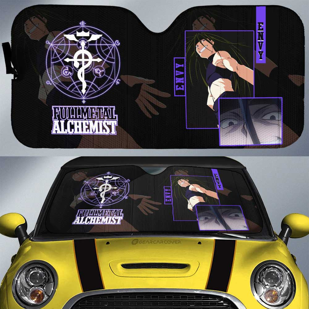 Envy Car Sunshade Custom Fullmetal Alchemist Anime - Gearcarcover - 1