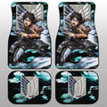 Eren Yeager Car Floor Mats Custom Attack On Titan Anime Car Accessories - Gearcarcover - 1