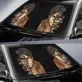 Eren Yeager Quotes Car Sunshade Custom Attack On Titan Anime Car Accessories - Gearcarcover - 2