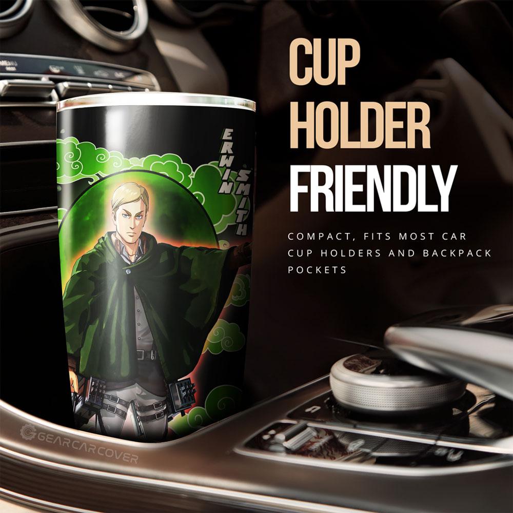 Erwin Smith Tumbler Cup Custom Attack On Titan Anime - Gearcarcover - 2