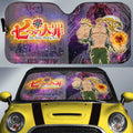Escanor Car Sunshade Custom Seven Deadly Sins Anime Manga Galaxy Style - Gearcarcover - 1