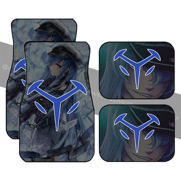 Esdeath Akame Ga Kill Anime Car Floor Mats Custom Car Interior Accessories - Gearcarcover - 1