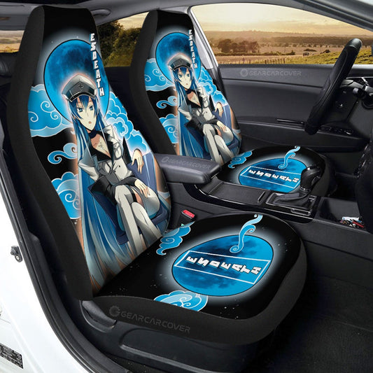 Esdeath Car Seat Covers Custom Akame Ga Kill Anime Car Accessoriess - Gearcarcover - 1