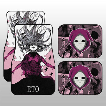 Eto Car Floor Mats Custom Tokyo Ghoul Anime Car Accessories - Gearcarcover - 1