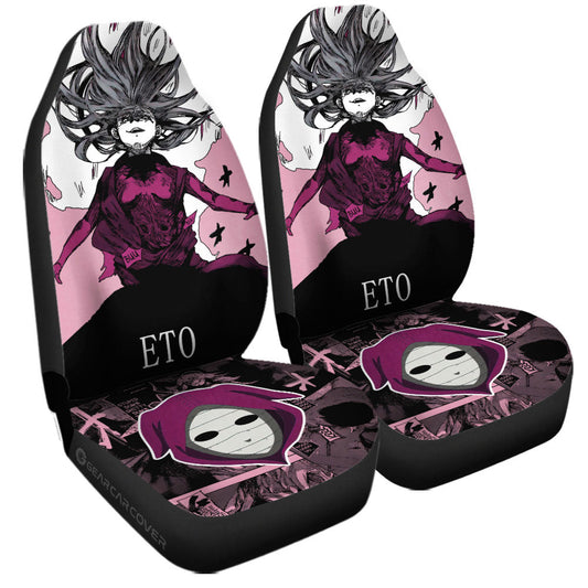 Eto Car Seat Covers Custom Tokyo Ghoul Anime Car Accessories - Gearcarcover - 2