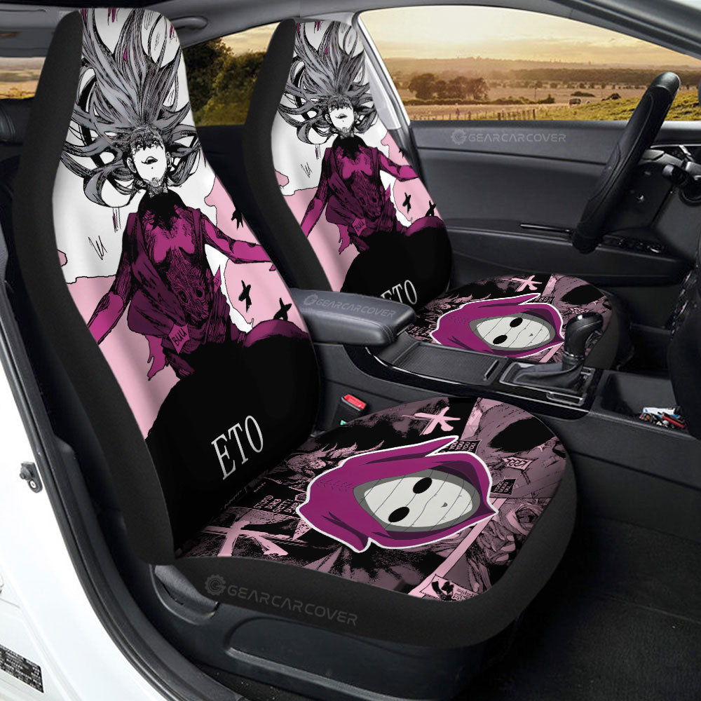 Eto Car Seat Covers Custom Tokyo Ghoul Anime Car Accessories - Gearcarcover - 3