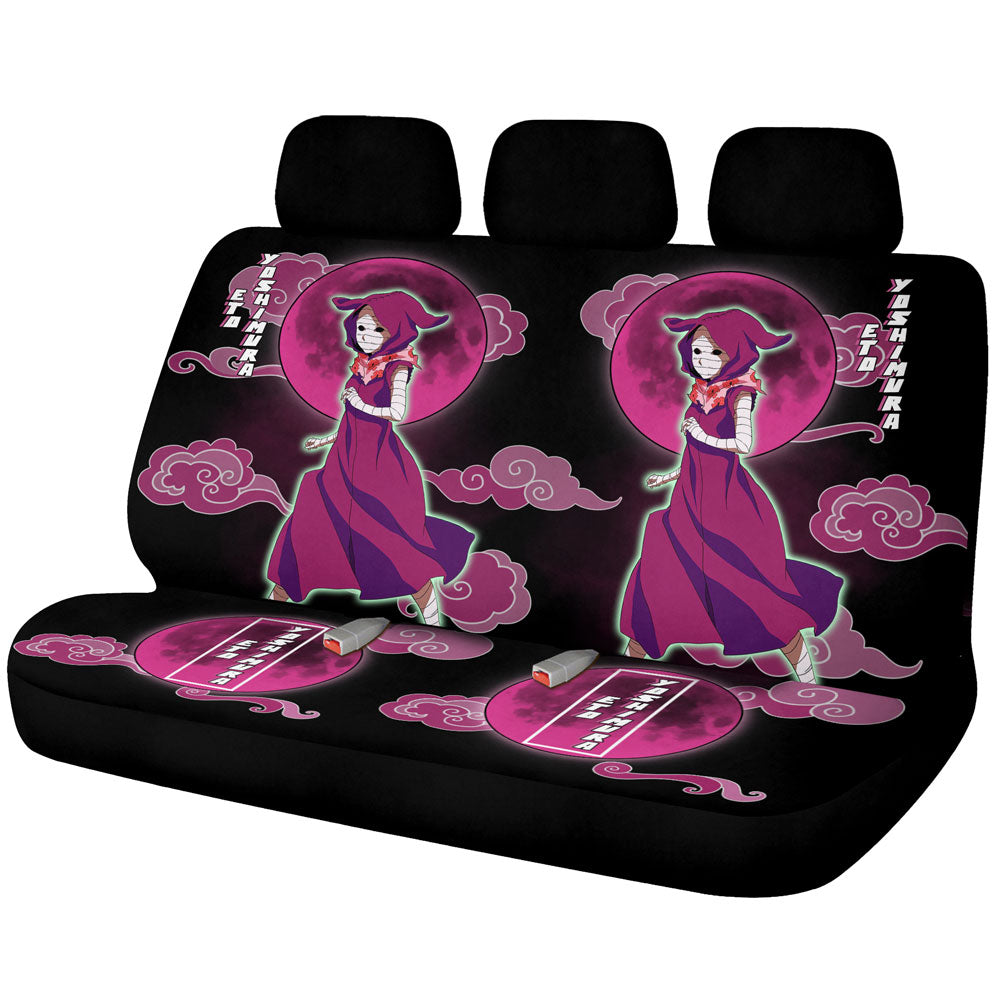 Eto Yoshimura Car Back Seat Covers Custom Tokyo Ghoul Anime Car Accessories - Gearcarcover - 1
