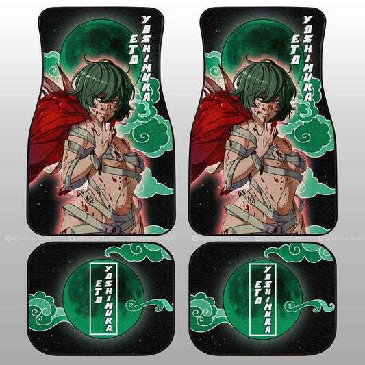 Eto Yoshimura Car Floor Mats Custom Gifts Tokyo Ghoul Anime For Fans - Gearcarcover - 2