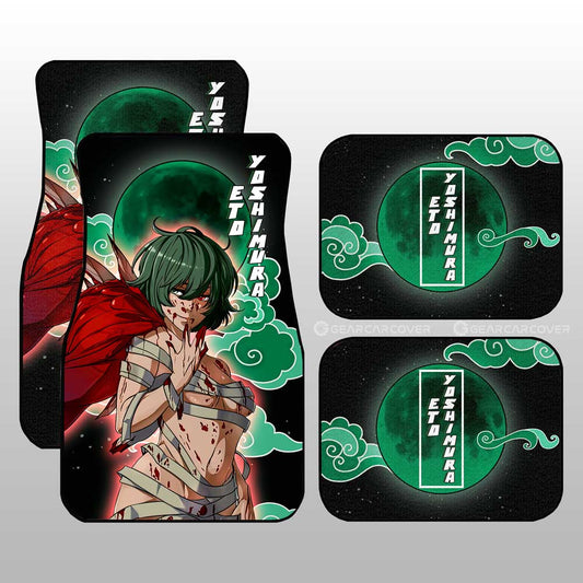 Eto Yoshimura Car Floor Mats Custom Gifts Tokyo Ghoul Anime For Fans - Gearcarcover - 1