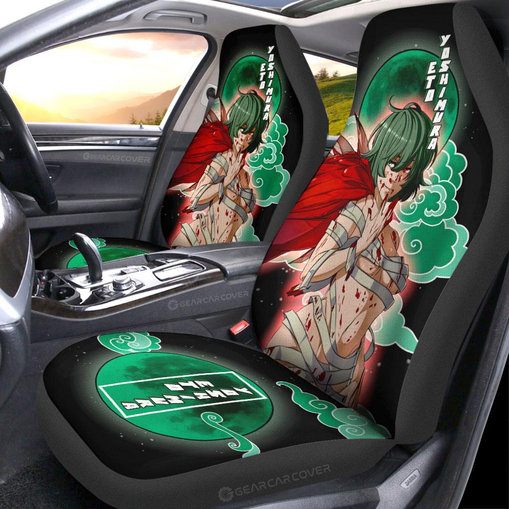 Eto Yoshimura Car Seat Covers Custom Gifts Tokyo Ghoul Anime For Fans - Gearcarcover - 2