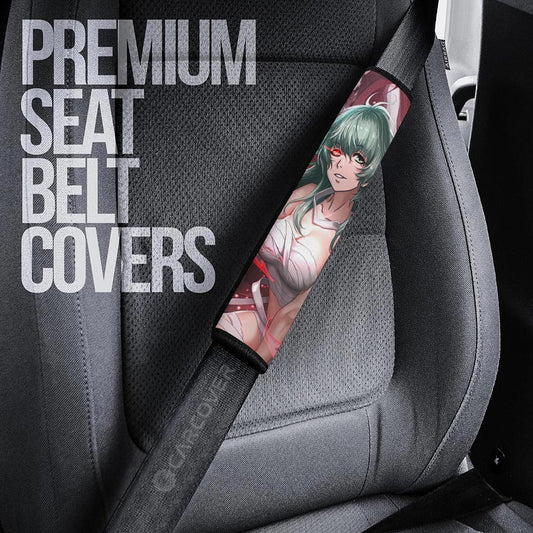 Eto Yoshimura Seat Belt Covers Custom Tokyo Ghoul Anime Car Accessories - Gearcarcover - 2