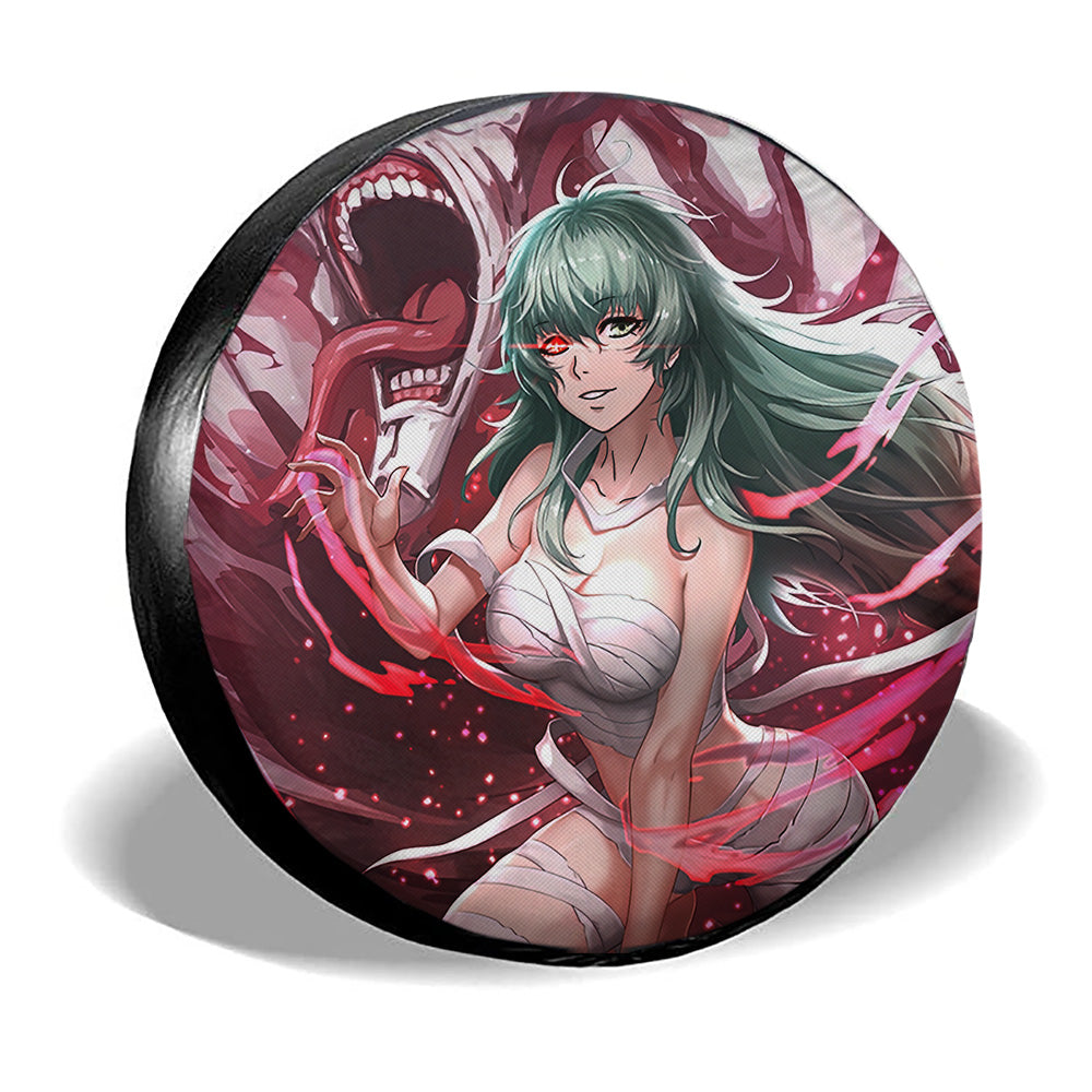 Eto Yoshimura Spare Tire Covers Custom Tokyo Ghoul Anime Car Accessories - Gearcarcover - 2