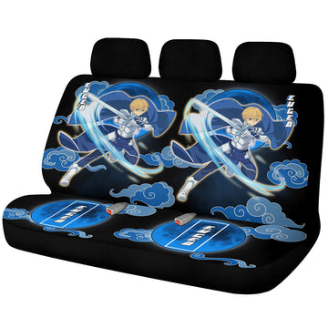 Eugeo Car Back Seat Covers Custom Sword Art Online Anime Car Accessories - Gearcarcover - 1