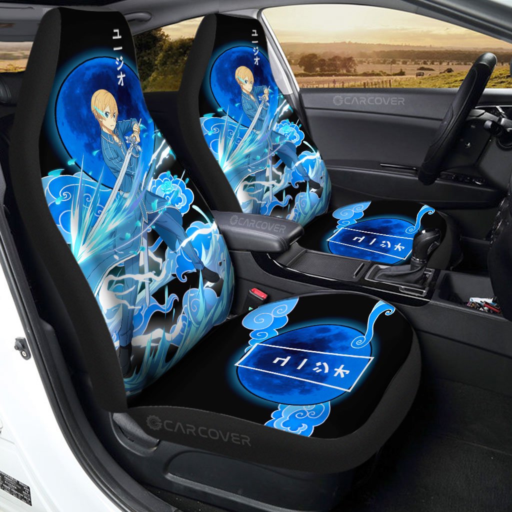 Eugeo Car Seat Covers Custom Sword Art Online Anime Car Accessories - Gearcarcover - 1