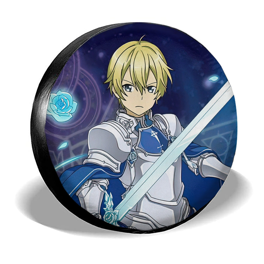 Eugeo Spare Tire Covers Custom Sword Art Online Anime Car Accessories - Gearcarcover - 2