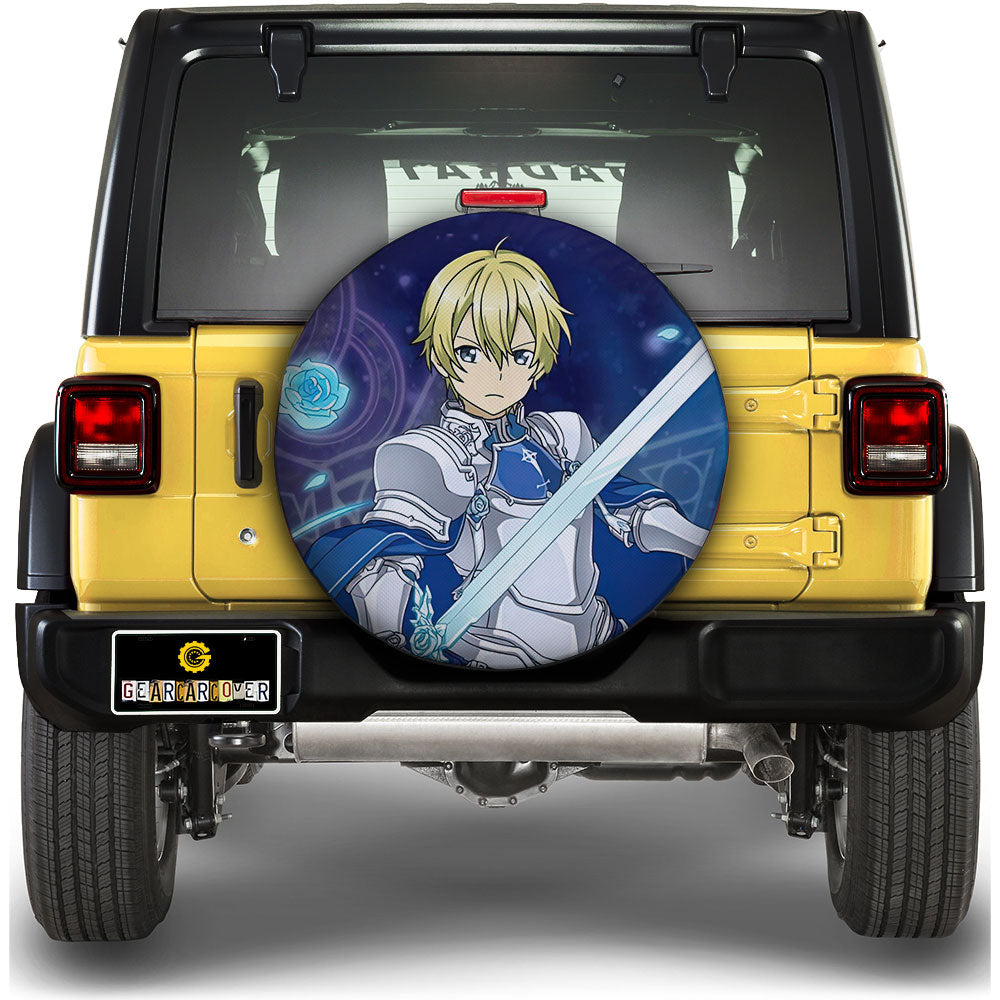 Eugeo Spare Tire Covers Custom Sword Art Online Anime Car Accessories - Gearcarcover - 1