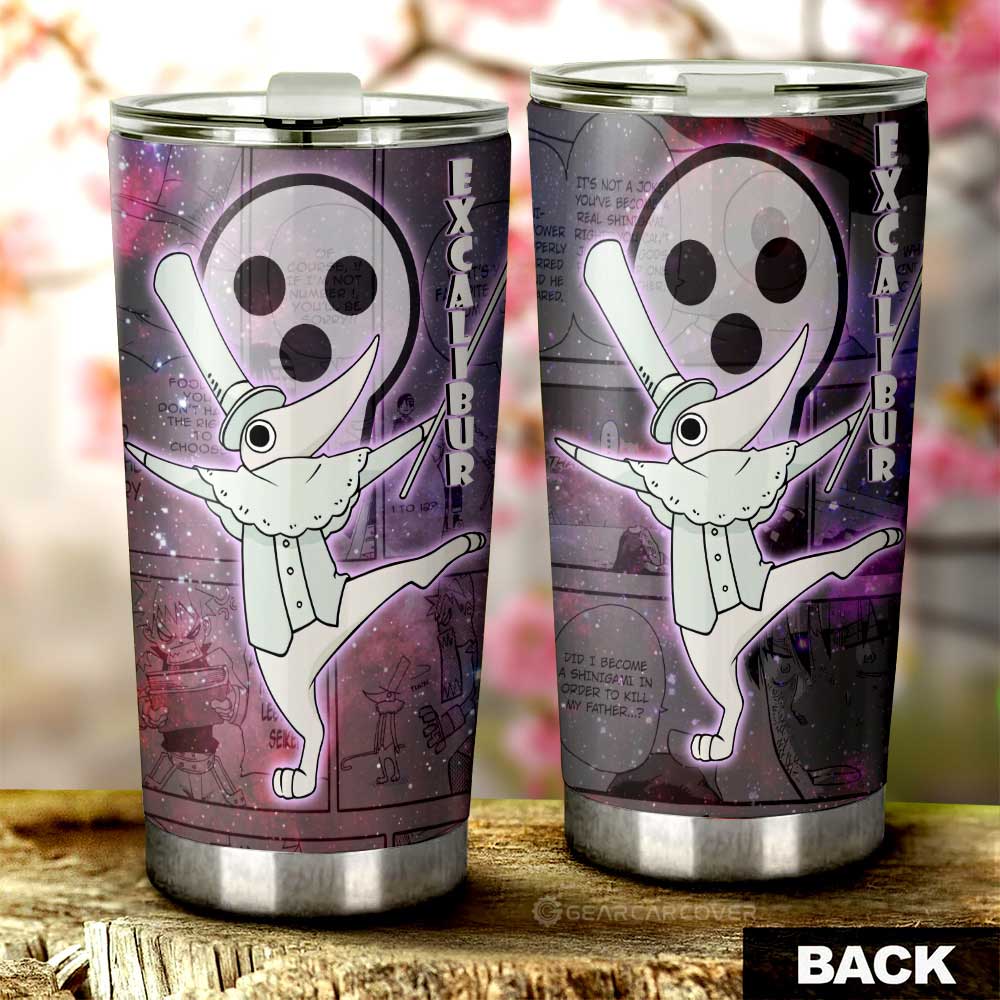 Excalibur Tumbler Cup Custom Soul Eater Anime Manga Galaxy Style - Gearcarcover - 3