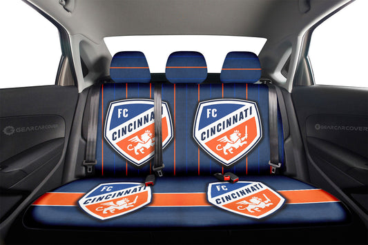 FC Cincinnati Car Back Seat Covers Custom Car Accessories For Fans - Gearcarcover - 1