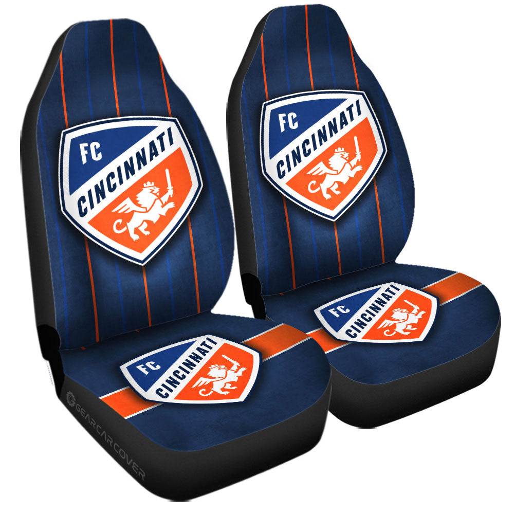 FC Cincinnati Car Seat Covers Custom Car Accessories For Fans - Gearcarcover - 2