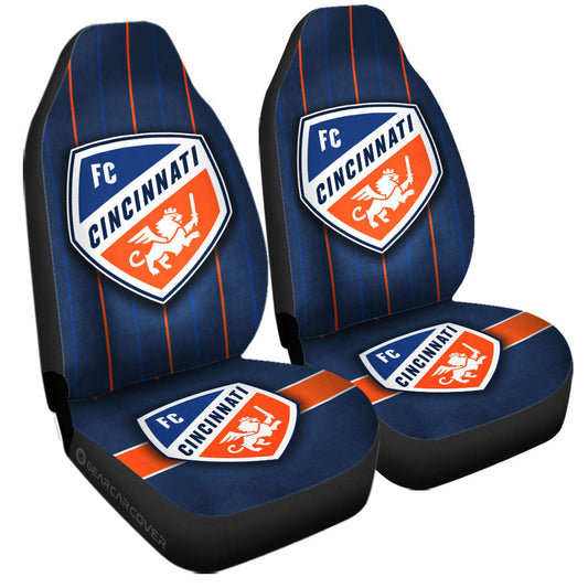 FC Cincinnati Car Seat Covers Custom Car Accessories For Fans - Gearcarcover - 2