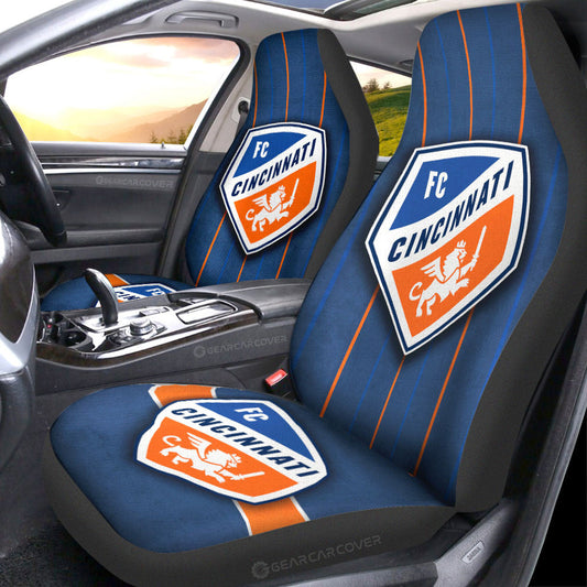 FC Cincinnati Car Seat Covers Custom Car Accessories For Fans - Gearcarcover - 1