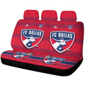 FC Dallas Car Back Seat Covers Custom Car Accessories For Fans - Gearcarcover - 2