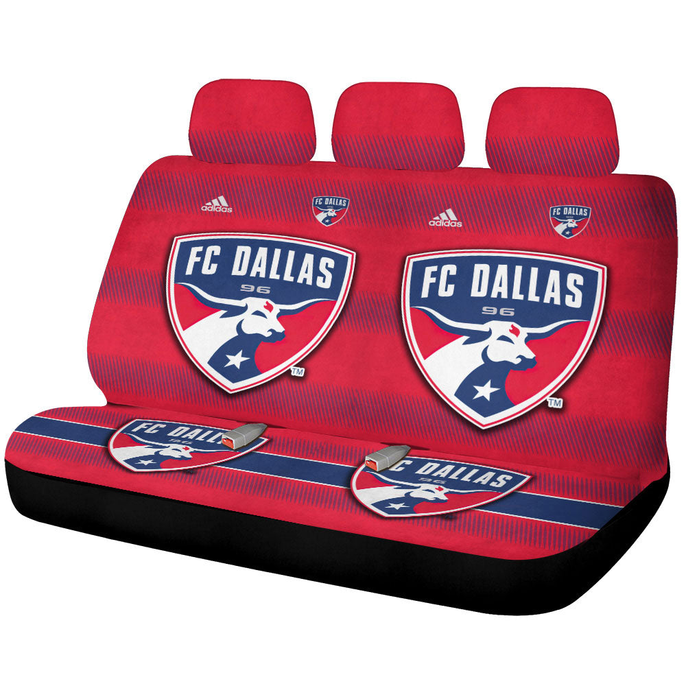 FC Dallas Car Back Seat Covers Custom Car Accessories For Fans - Gearcarcover - 2
