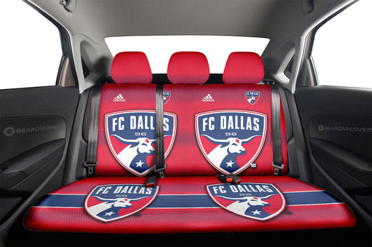 FC Dallas Car Back Seat Covers Custom Car Accessories For Fans - Gearcarcover - 1