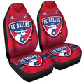 FC Dallas Car Seat Covers Custom Car Accessories For Fans - Gearcarcover - 2