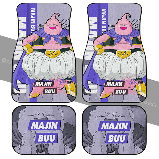 Fat Majin Buu Car Floor Mats Custom Dragon Ball Anime Car Accessories - Gearcarcover - 2