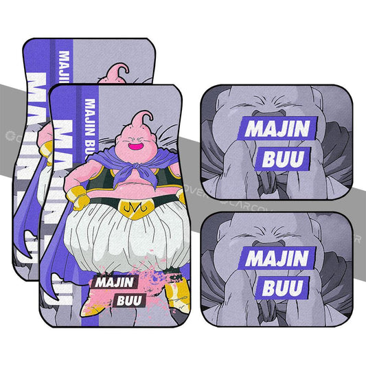 Fat Majin Buu Car Floor Mats Custom Dragon Ball Anime Car Accessories - Gearcarcover - 1